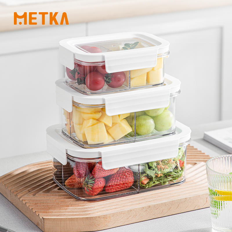 Meal Prep Kits - 샐러드 도시락 상자 휴대용 가시성 봉인