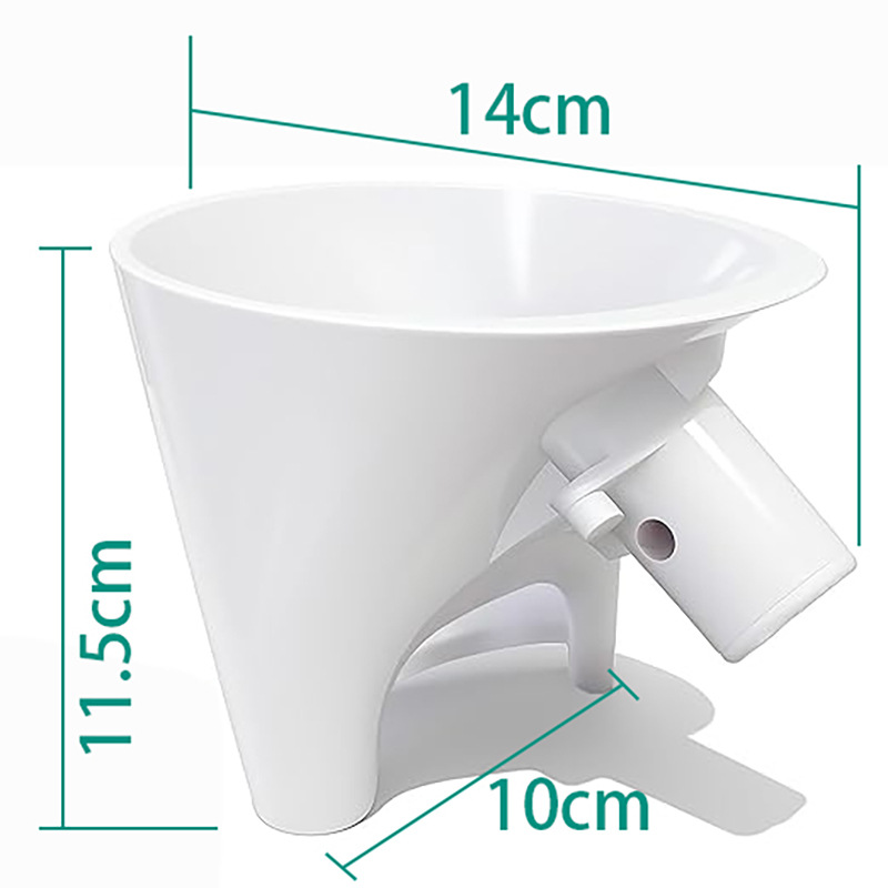 Kitchenaid Mixer Artisan 5Qt - 1개 무작위 색상의 밀가루 깔때기 4.5-5Qt