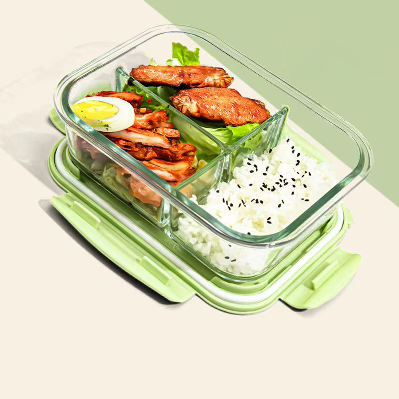 Meal Prep Kits - 고품질 도시락 상자 유리 1050ml 식품