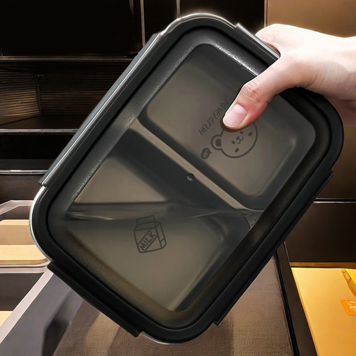 WORTHBUY 2/3 그리드 304 스테인레스 스틸  - Meal Prep Lunch Boxes 리뷰 및 가격
