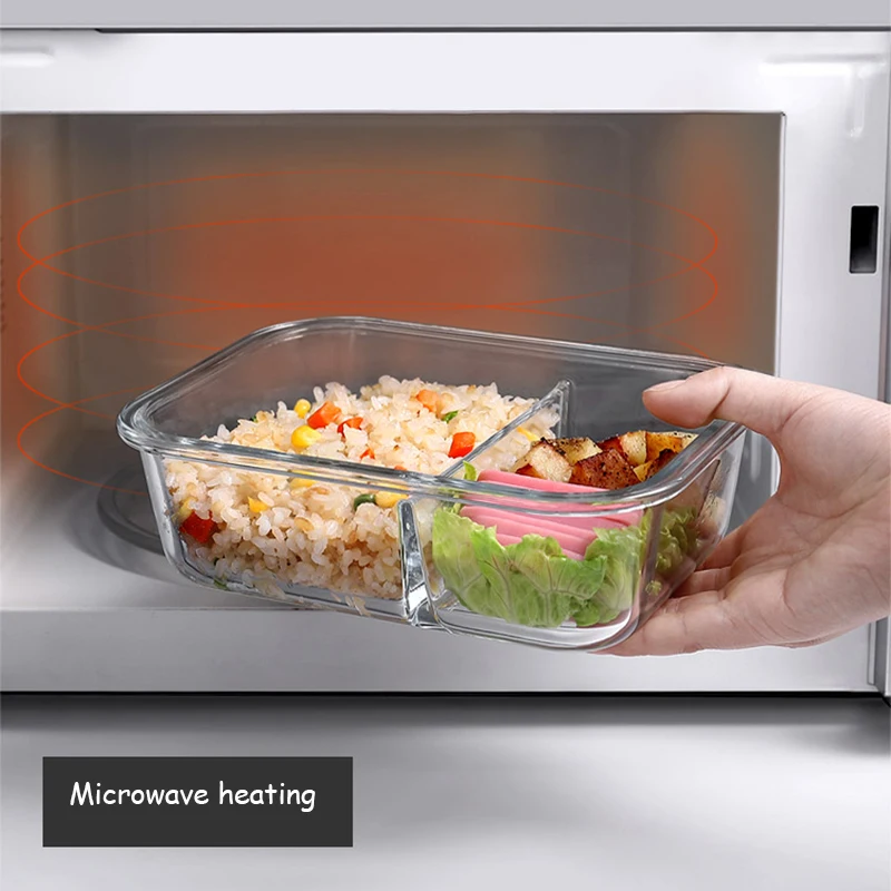뚜껑이 있는 유리 도시락 상자, 밀폐 신선도 유지 상자 - Meal Prep Kits 리뷰 및 가격