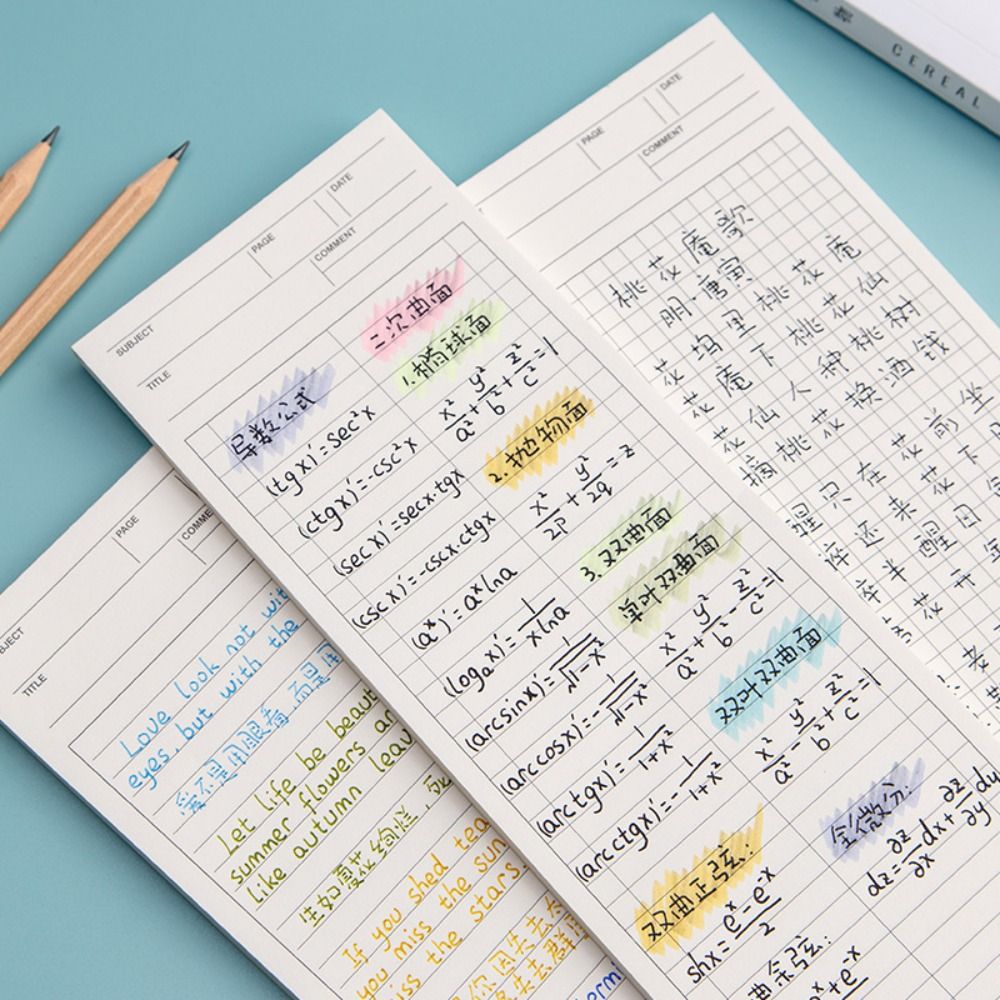 심플하고 끈적거리지 않는 긴 메모장, 문구 메모장, 메 - Meal Plan Notepad 리뷰 및 가격