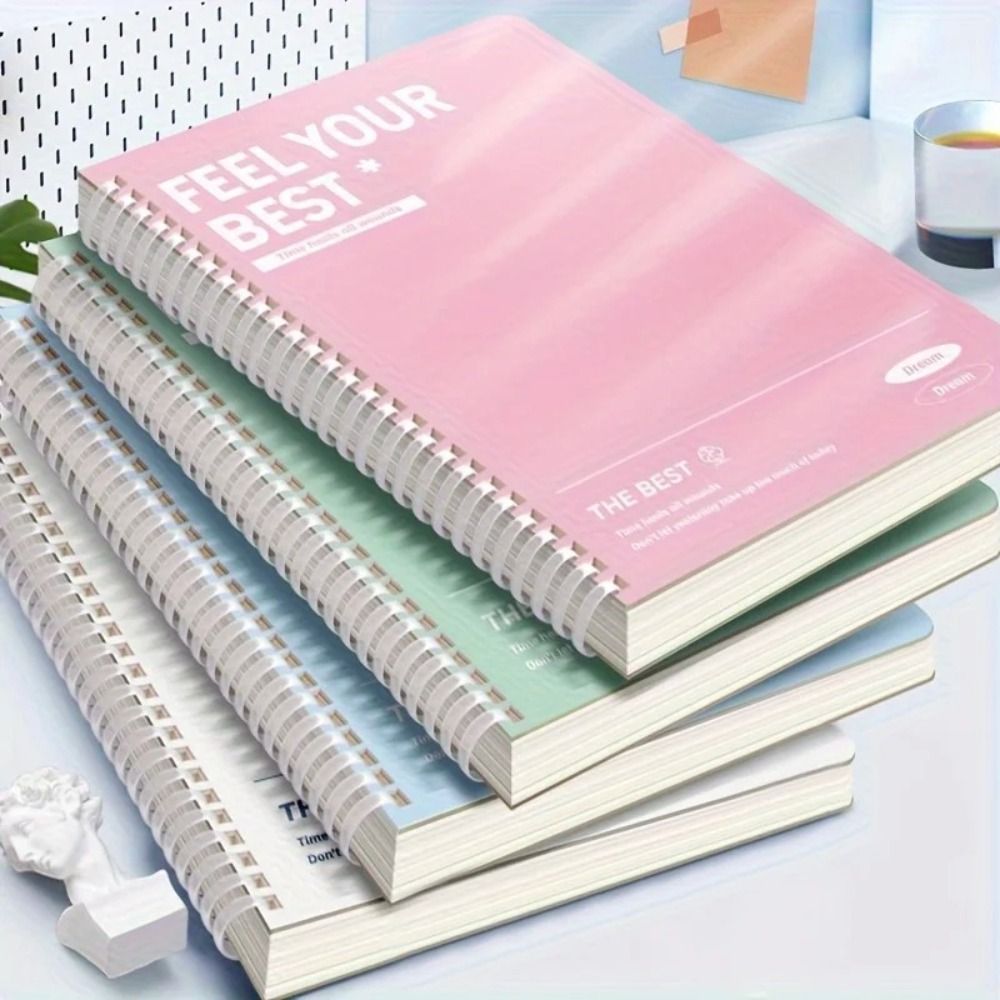 60장/책 고품질 A5 스프링 노트 천공 페이지 컬러  - Meal Plan Notepad 리뷰 및 가격