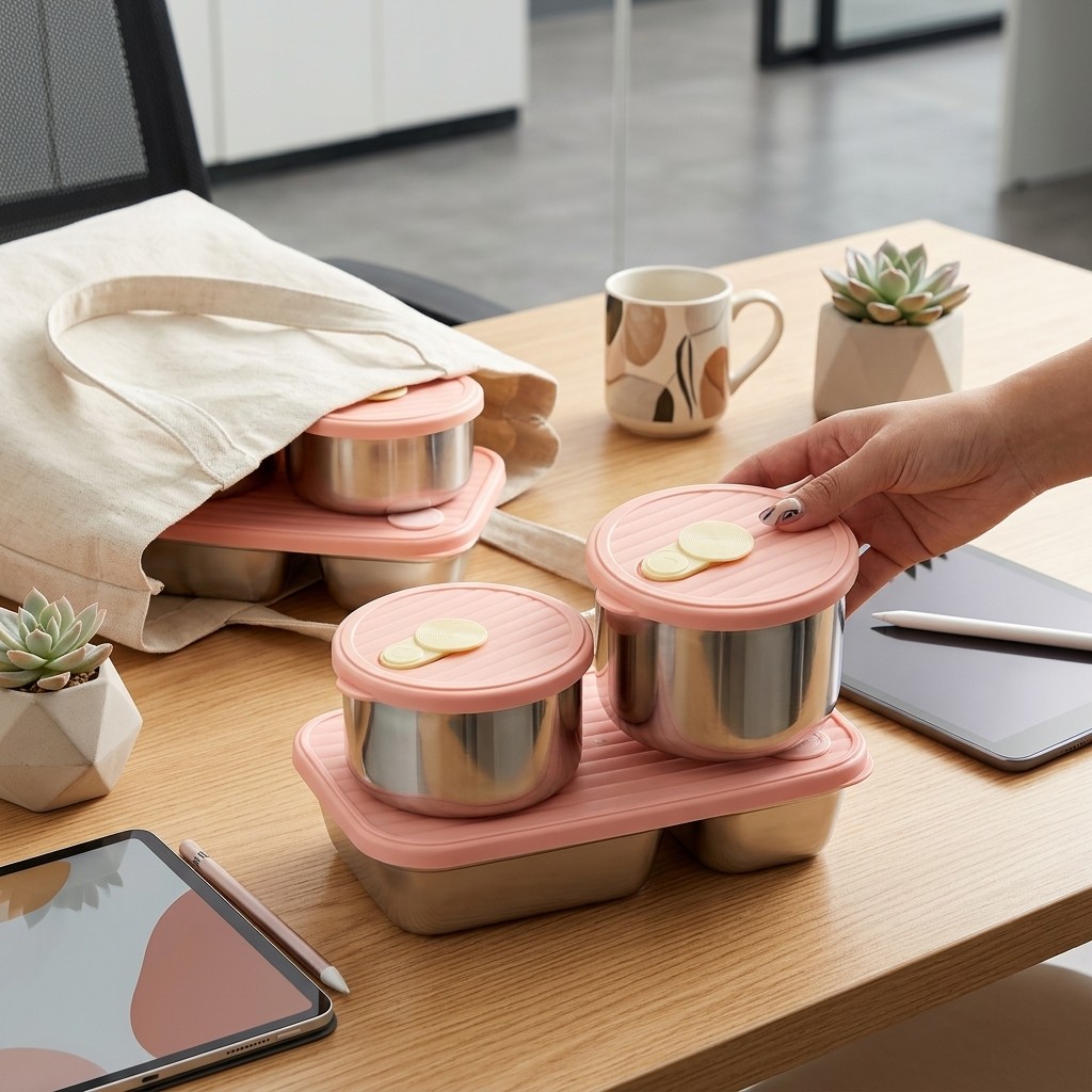 전자레인지 사용 가능 304 스테인리스 도시락 세트 벤 - Meal Preparation 리뷰 및 가격