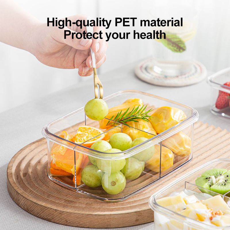 샐러드 도시락 상자 휴대용 가시성 봉인 된 식품 보관  - Meal Prep Kits 리뷰 및 가격