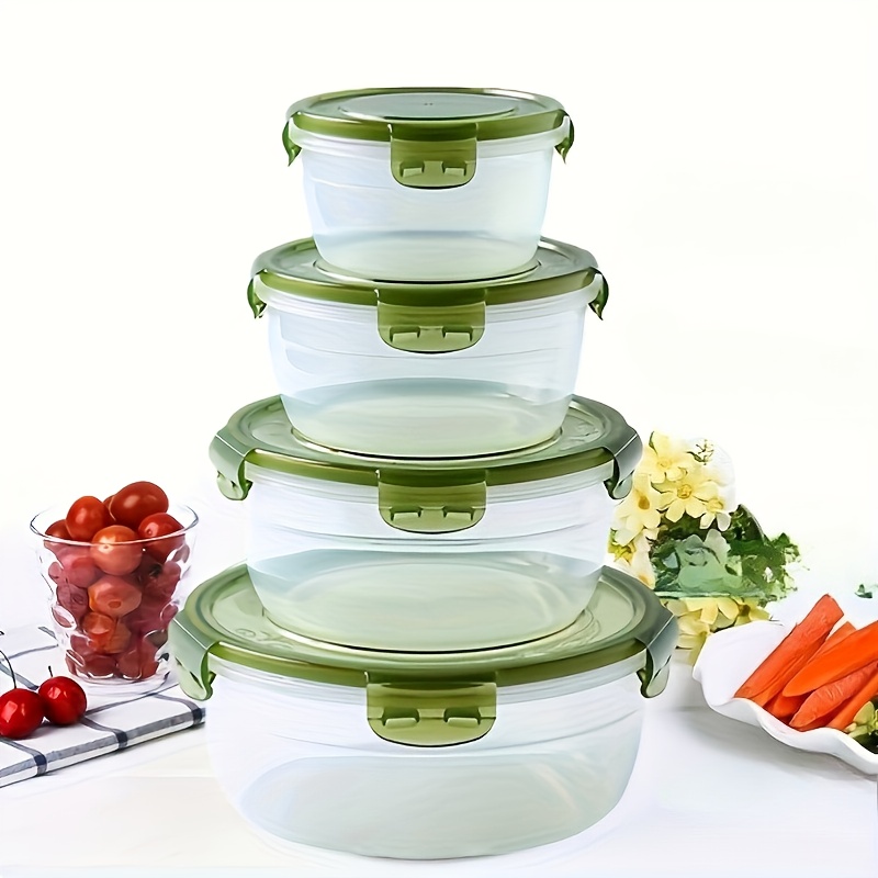 플라스틱 식품 보관 용기 4개, 도시락, 식당, 캠핑, - Meal Prep Kits 리뷰 및 가격