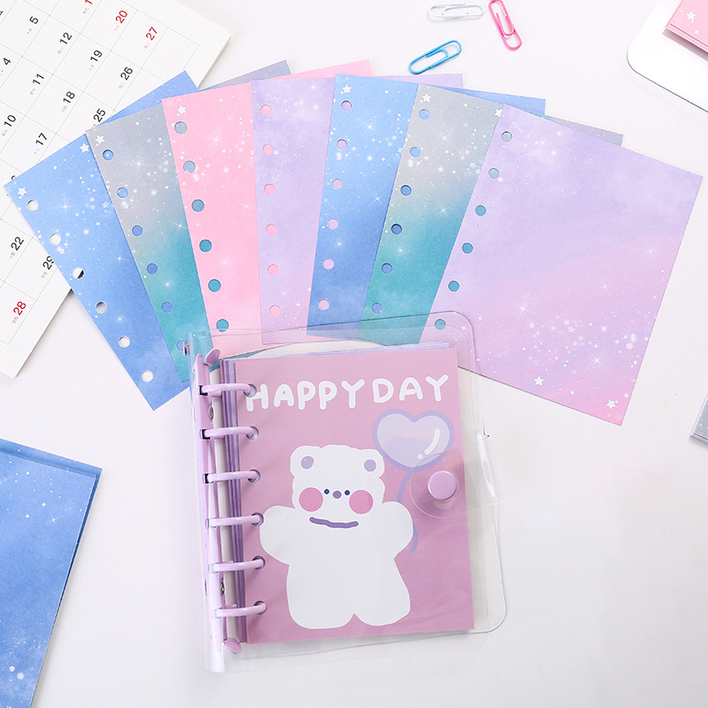 A7 확대 Colouful 노트 리필 나선형 바인더 내 - Meal Plan Notepad 리뷰 및 가격