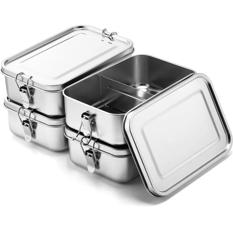 304 스테인리스 스틸 1200/2400ml 도시락 벤 - Meal Prep Lunch Boxes 리뷰 및 가격