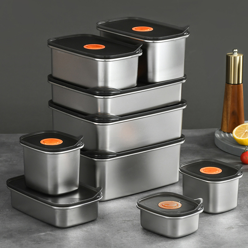 1PC 304 스테인레스 스틸 크리스퍼 밀봉 도시락 상 - Meal Prep Kits 리뷰 및 가격