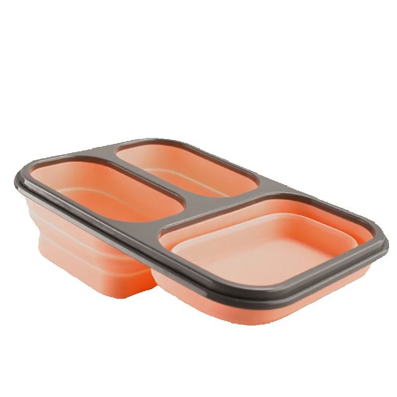 1100ml 접이식 실리콘 도시락 휴대용 전자레인지 가 - Meal Prep Kits 리뷰 및 가격