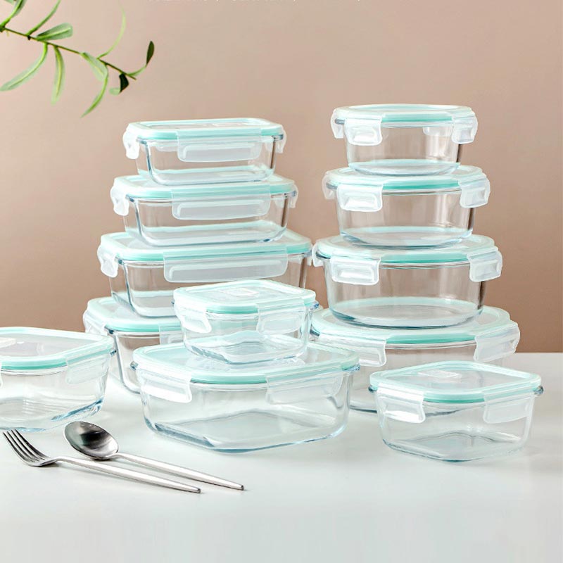 고붕규산 유리 도시락 전자레인지 도시락 그릇 밀봉 피크 - Meal Prep Kits 리뷰 및 가격