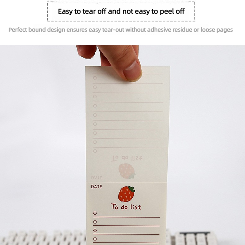 과일 곰 스티커 메모 패드 작은 메모장 메시지 메모장  - Meal Plan Notepad 리뷰 및 가격