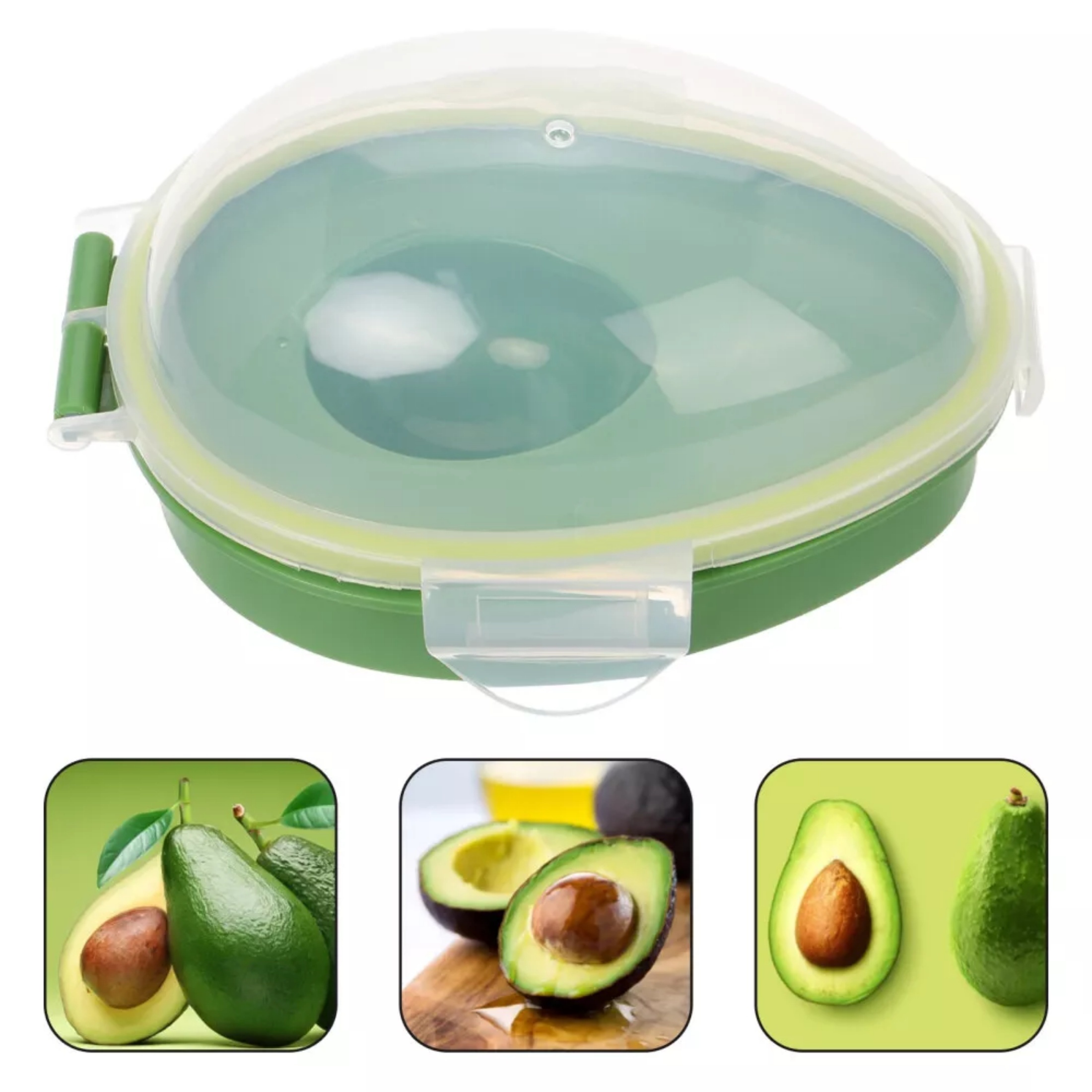 재사용 가능한 아보카도 보관 용기 - 플라스틱 플립 탑 - Avocado Keeper Pod 리뷰 및 가격